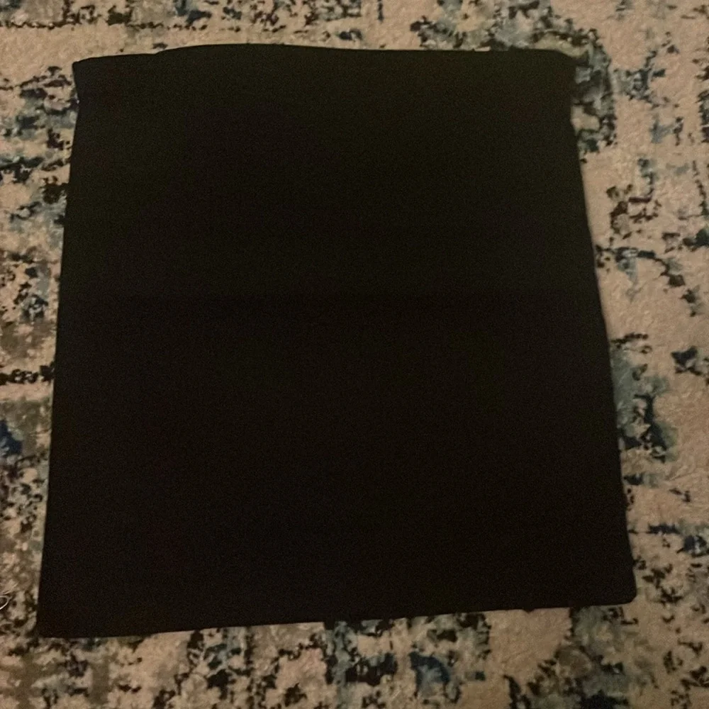 Rag and Bone Black Velvet Garment Bag